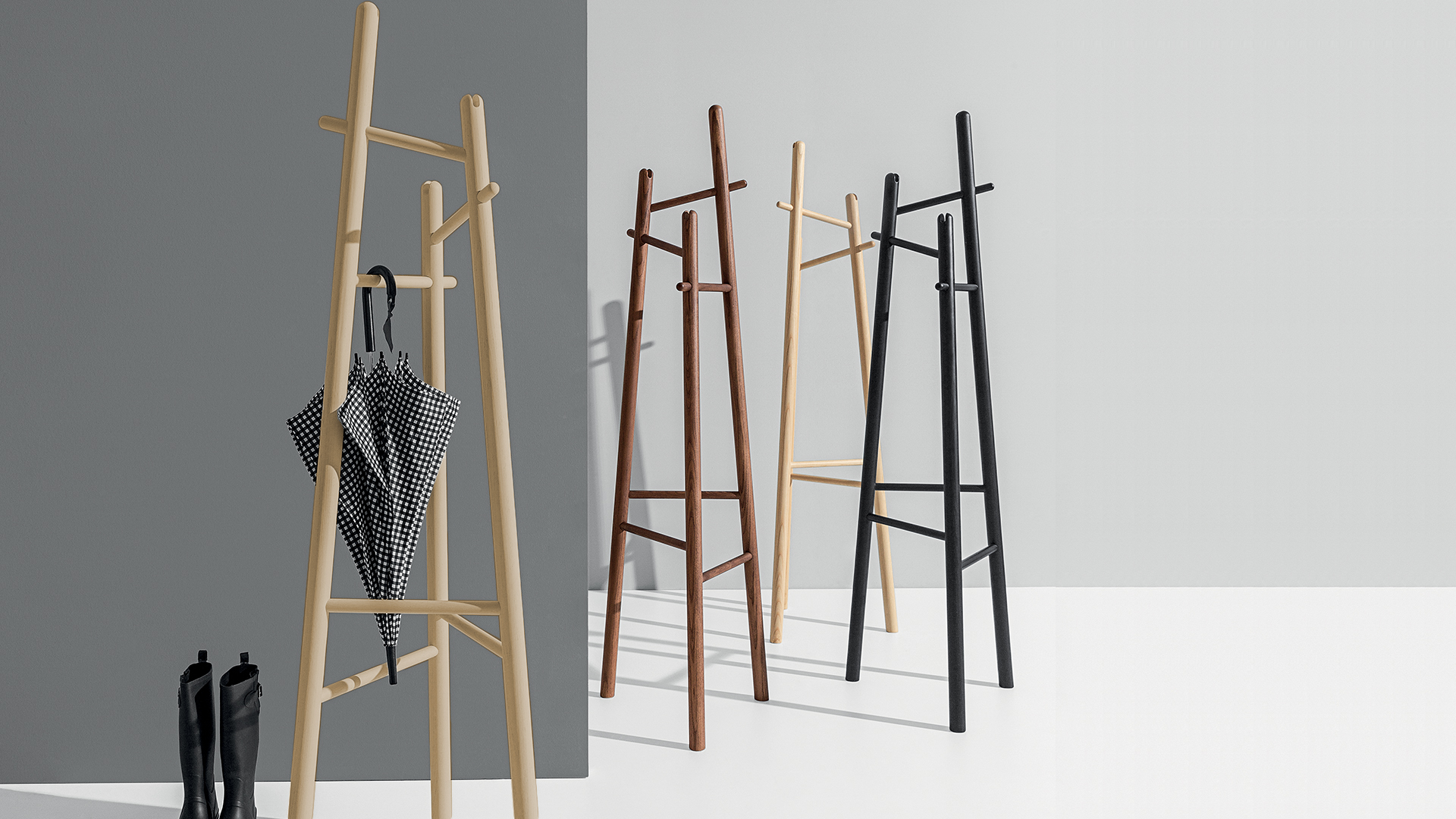 SAKTI | modern wooden coat hanger